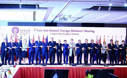 East Sea issue frankly discussed at EAS Ministerial Meeting