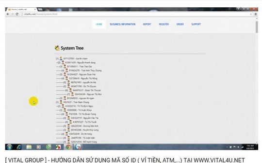 Cảnh báo dấu hiệu kinh doanh đa cấp trái phép tại Việt Nam thông qua hệ thống bán hàng vital4u.net