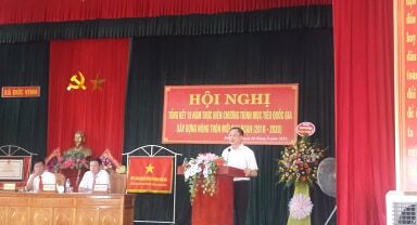 Một thập niên xây dựng Nông thôn mới ở Đức Vĩnh