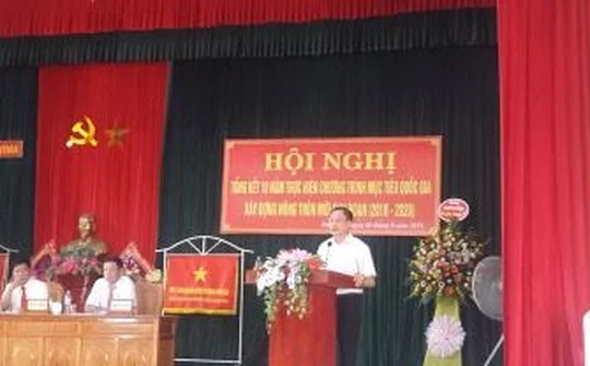 Một thập niên xây dựng Nông thôn mới ở Đức Vĩnh