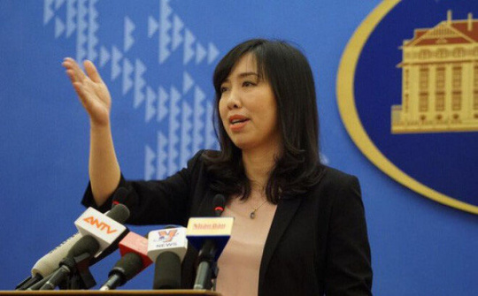 Việt Nam trao công hàm phản đối Trung Quốc huấn luyện quân sự ở quần đảo Hoàng Sa