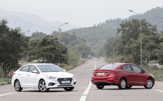 Hyundai Accent tiếp tục dẫn đầu mẫu xe bán chạy nhất của TC Motor
