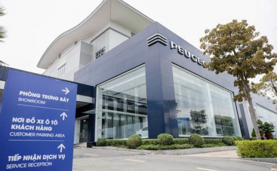 Hệ thống showroom Peugeot chuẩn 3S toàn cầu tại Việt Nam