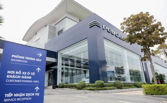 Hệ thống showroom Peugeot chuẩn 3S toàn cầu tại Việt Nam