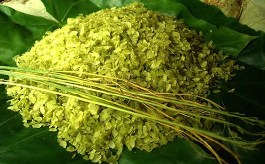 Đặc sản "Cốm làng Vòng” đón chào mùa thu