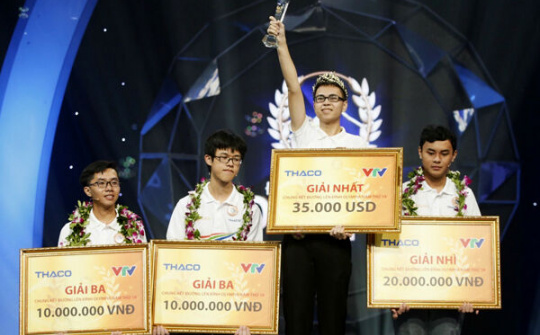 Trần Thế Trung đoạt quán quân Đường lên đỉnh Olympia 2019
