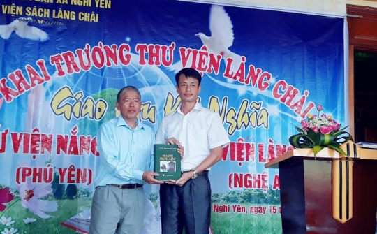 Nghi Lộc: Ra mắt thư viện tư nhân thứ hai phục vụ cộng đồng.