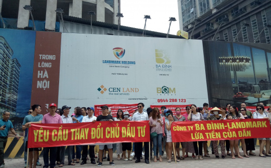 Dự án Manhattan Tower: Tiền khách hàng đã trao nhưng "cháo" vẫn chưa được múc?