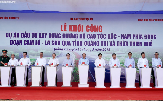 Khởi công tuyến đầu tiên của cao tốc Bắc-Nam phía Đông