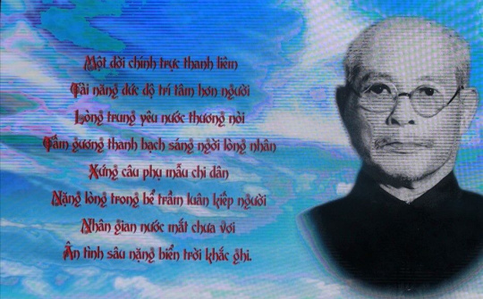 Chí sĩ yêu nước Bùi Bằng Đoàn: Một tấm gương thanh liêm, chính trực