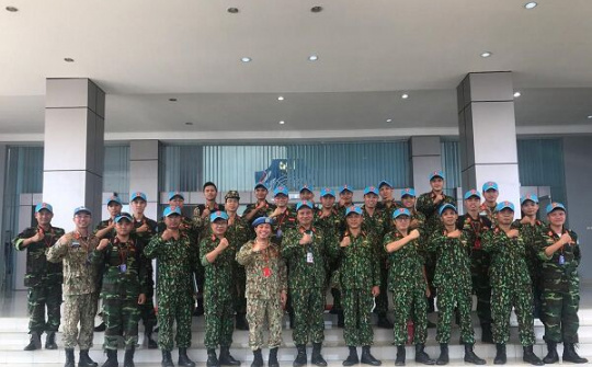 Việt Nam tham gia diễn tập Gìn giữ hòa bình và Hành động mìn nhân đạo