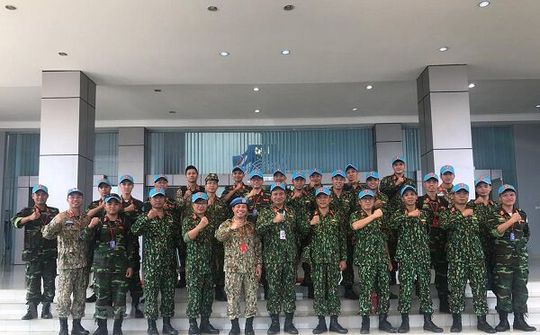 Việt Nam tham gia diễn tập Gìn giữ hòa bình và Hành động mìn nhân đạo