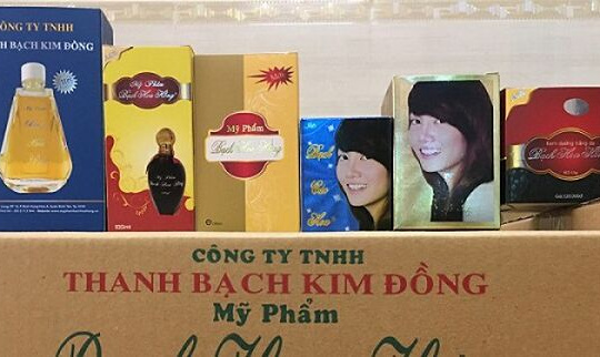 Đình chỉ lưu hành 10 loại mỹ phẩm chứa chất cấm hoặc không đảm bảo chất lượng