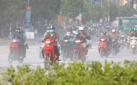 Không khí Hà Nội đạt mức nguy hại cho sức khoẻ con người