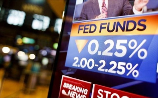 FED đã cắt giảm lãi suất cơ bản thêm 0,25%.
