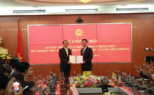 Thủ tướng Chính phủ quyết định bổ nhiệm tân Thứ trưởng Bộ Thông tin và Truyền thông