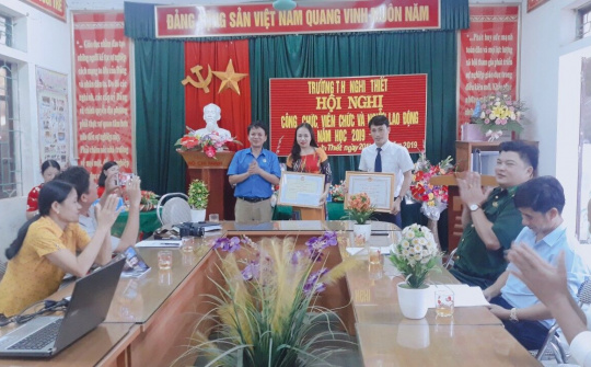 Hội Nghị Cán bộ công chức, viên chức năm 2019 trường Tiểu học Nghi Thiết