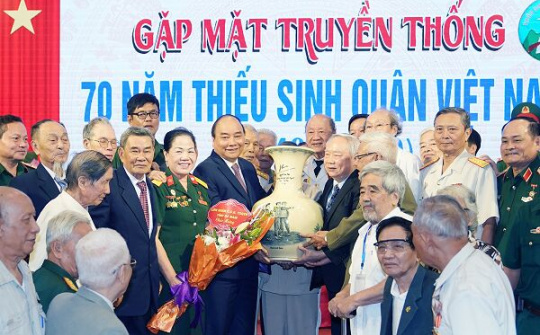 Kỷ niệm 70 năm thành lập Trường Thiếu sinh quân Việt Nam