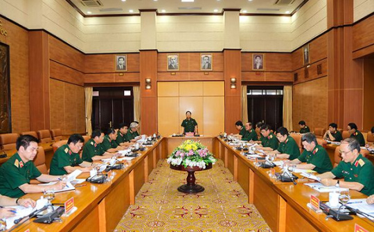 Đảng bộ Quân đội triển khai công tác chuẩn bị nhân sự, xây dựng văn kiện Đại hội lần thứ XI