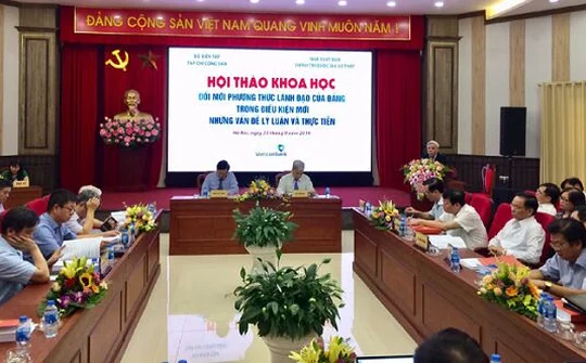 Đổi mới phương thức lãnh đạo của Đảng trong điều kiện mới