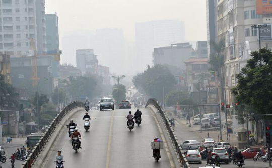 Chất lượng không khí ở đô thị lớn  đang ở mức báo động