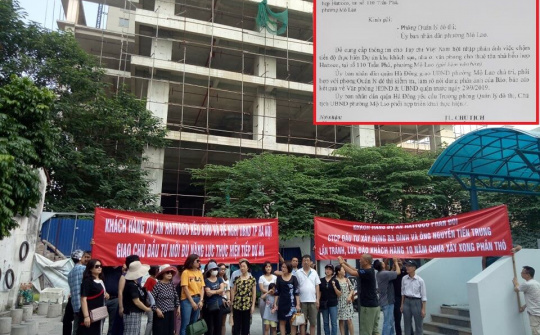 UBND Quận Hà Đông phản hồi báo chí, về việc kiểm tra Dự án Hattco bị chậm tiến độ