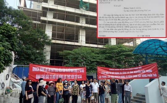UBND Quận Hà Đông phản hồi báo chí, về việc kiểm tra Dự án Hattco bị chậm tiến độ