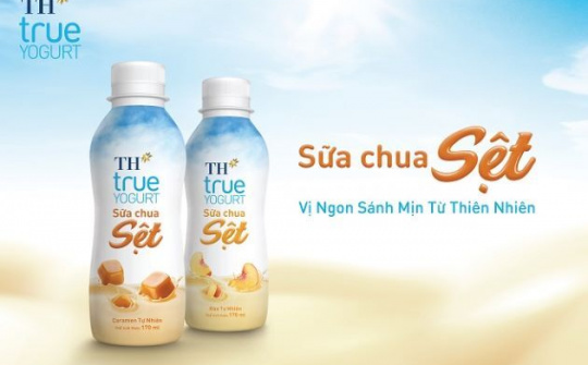 Độc đáo sữa chua Sệt – Thế hệ sữa chua uống hoàn toàn mới của TH