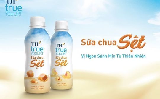 Độc đáo sữa chua Sệt – Thế hệ sữa chua uống hoàn toàn mới của TH