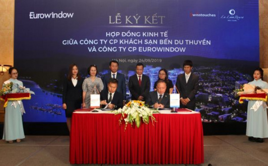 Eurowindow  hợp tác với Chủ đầu tư Swisstouches La Luna Resort