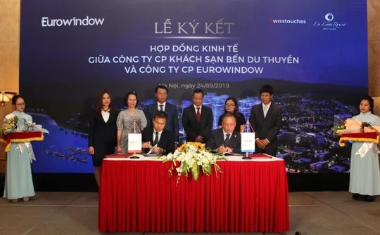 Eurowindow  hợp tác với Chủ đầu tư Swisstouches La Luna Resort