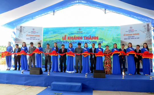 Đắk Nông: Khánh thành Nhà máy điện mặt trời Cư Jút