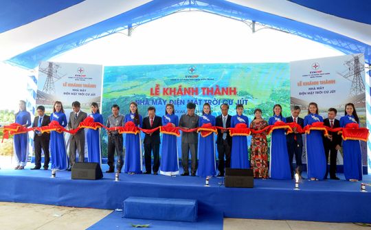 Đắk Nông: Khánh thành Nhà máy điện mặt trời Cư Jút