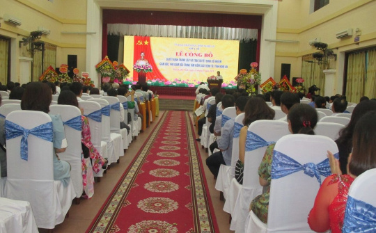 Công bố các Quyết định thành lập Trung tâm Kiểm soát bệnh tật tỉnh Nghệ An và bổ nhiệm lãnh đạo