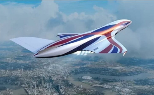 Siêu máy bay nhanh gấp 25 lần âm thanh sắp được Anh chế tạo thành công