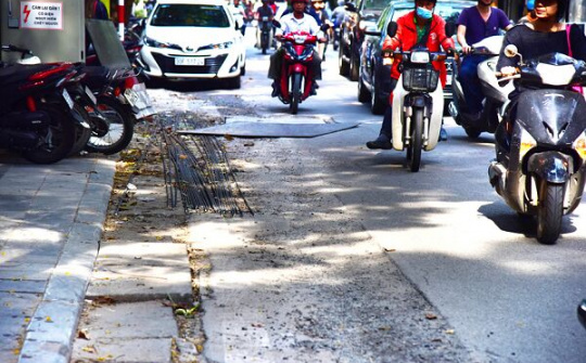 Chấm dứt tình trạng hoàn trả mặt đường cẩu thả kiên quyết xử lý nghiêm sai phạm