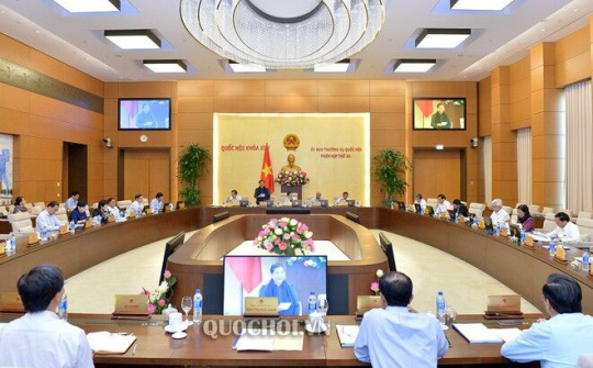 Chuẩn bị phiên họp thứ 38 của Ủy ban Thường vụ Quốc hội