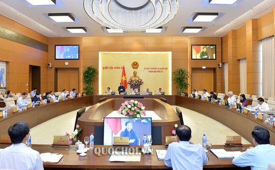 Chuẩn bị phiên họp thứ 38 của Ủy ban Thường vụ Quốc hội