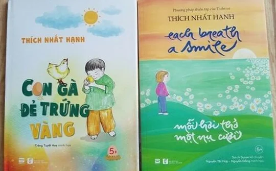 Hai tác phẩm sách của thiền sư Thích Nhất Hạnh đoạt giải Sách Hay 2019