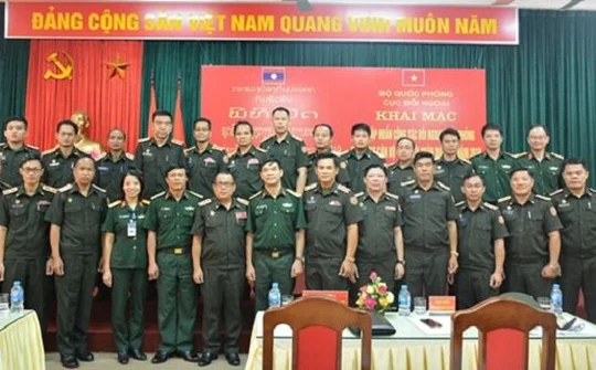Bộ Quốc phòng tập huấn công tác đối ngoại quốc phòng cho cán bộ quân đội Lào