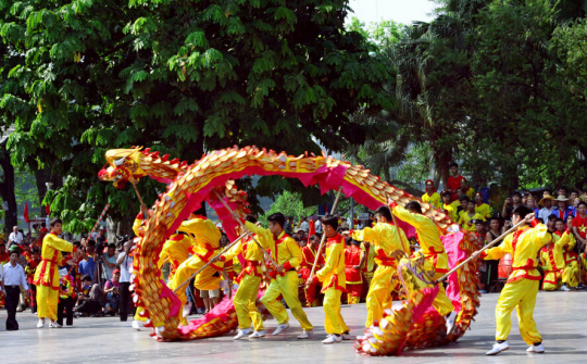 Liên hoan múa rồng Hà Nội 2019 sẽ được tổ chức tại Hồ Hoàn Kiếm