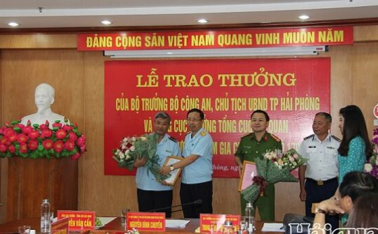 Cục Hải quan Hải Phòng được tuyên dương  triệt phá vụ án ma túy lớn
