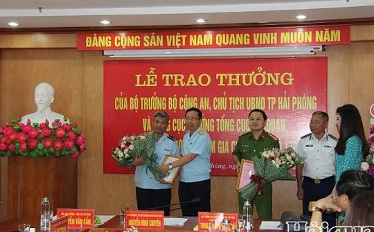 Cục Hải quan Hải Phòng được tuyên dương  triệt phá vụ án ma túy lớn