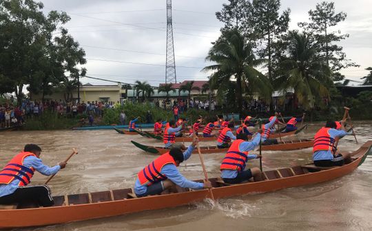 "Giải đua xuồng truyền thống huyện Lai Vung" - Nét văn hóa đặc sắc của người dân miền sông nước.