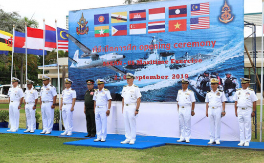 Việt Nam diễn tập hàng hải chung cùng ASEAN - Mỹ