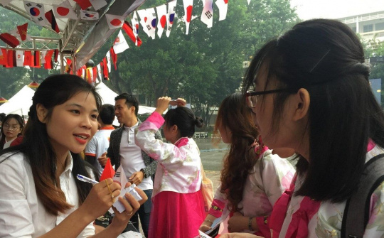 Nhiều sinh viên Việt Nam du học tại Hàn Quốc