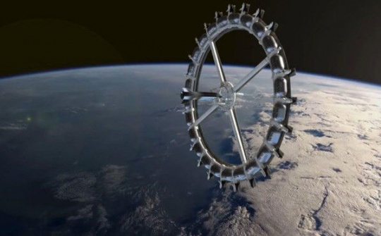 Năm 2025 Khách sạn trên không gian đầu tiên của loài người sẽ được mở cửa