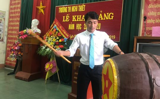 Lễ khai giảng năm học mới ngắn gọn, ý nghĩa tại xã Bãi Ngang