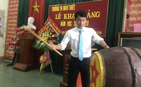 Lễ khai giảng năm học mới ngắn gọn, ý nghĩa tại xã Bãi Ngang