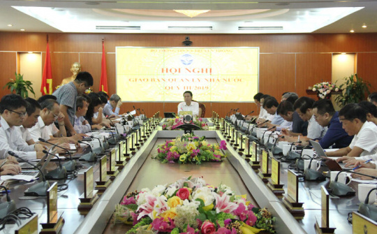 Hội nghị Giao ban Quản lý nhà nước Quý III Bộ TT&TT